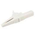 thumbnail image 5 of Alligator Clip Adapter 4mm Banana Jack 1000V 30A Test Clamp Full Shroud White, 5 of 5