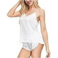 thumbnail image 3 of INK + IVY Women's Woven Satin Cami Sleep Set, 2pc., 3 of 3