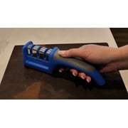 DMT Eversharp Three Stage Knife Sharpener / Coarse / Fine & X-Fine Sharpening / Ergonomic & Easy To Use Sharpener