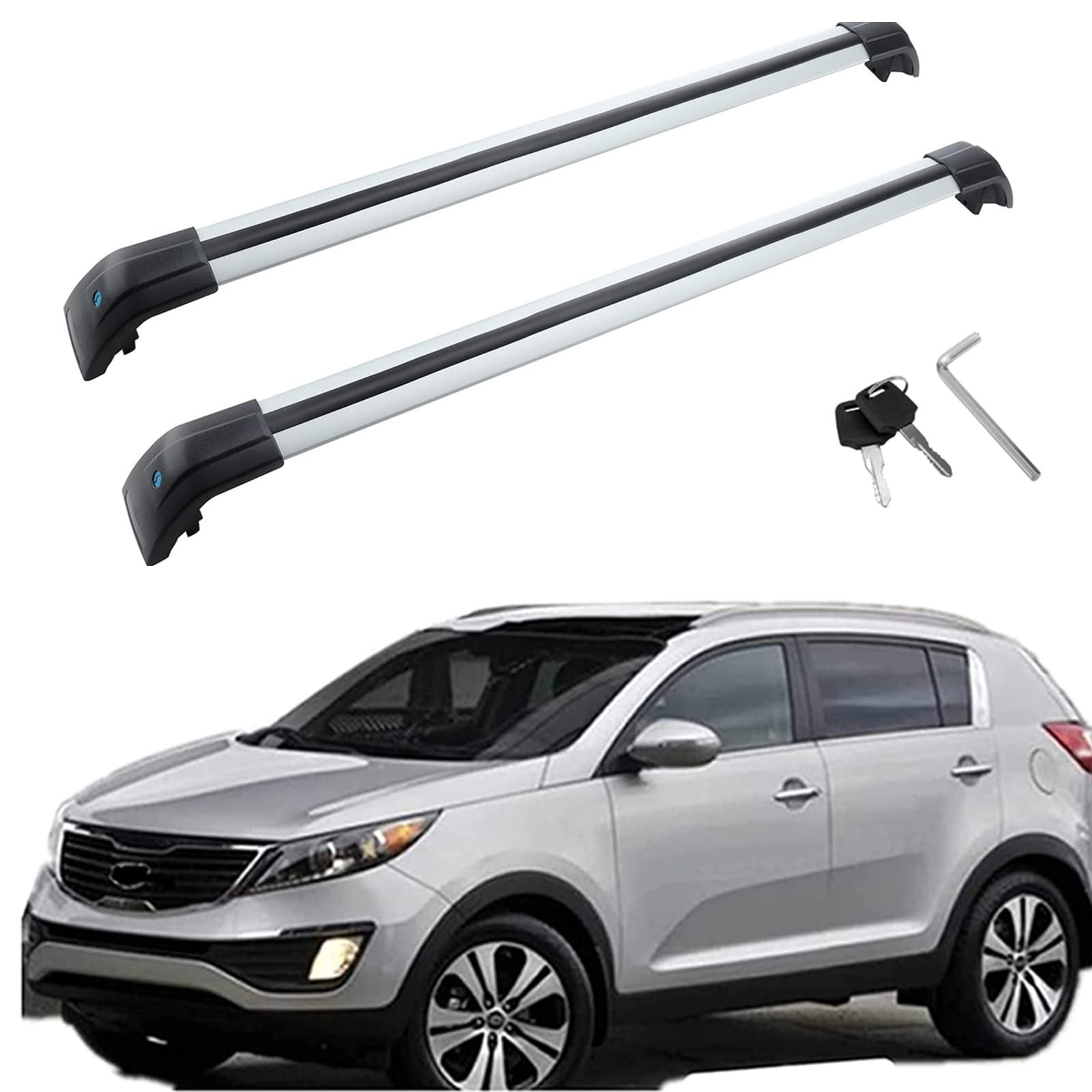 Roof Racks Crossbars Fit for Compatible with Kia Sportage