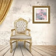 thumbnail image 3 of Paschke, Chris 26x26 Gold Ornate Wood Framed with Double Matting Museum Art Print Titled - Whitewashed Blush III, 3 of 4
