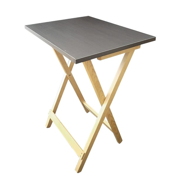 Mesa Plegable Rectangular Chocolate/Aile Hogare Mesa Plegable Rectangular