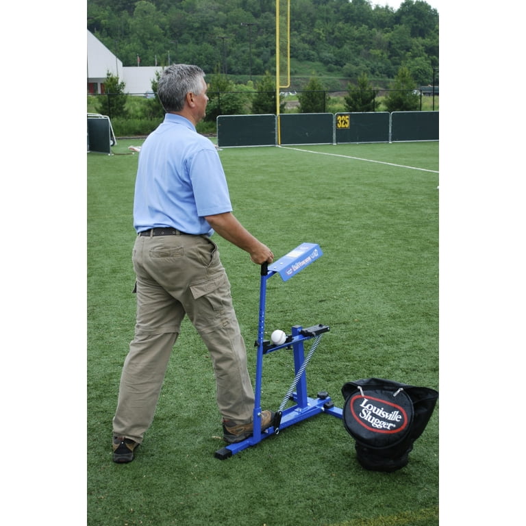 Sport Supply Group 200160111 Aluminum Steel Louisville Ultimate Pitching  Machine 