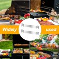 thumbnail image 3 of Support d'Outils pour Plaque Chauffante, Support de Spatule en Acier Inoxydable 304 2 Pcs Pince Inclinée pour Camping, 3 of 7