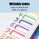 thumbnail image 5 of 12-Pocket Rainbow Classification Accordion File, Organizador de documentos de oficina, Folder, Blanco, 5 of 6
