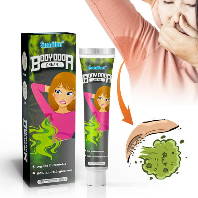 Fiudx Ofertas de la semana Tubo de crema desodorante - Axilas y partes íntimas - Aluminio, bicarbonato y sodio y seguro para pieles sensibles