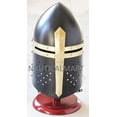NauticalMart Medieval Black Knight Sugarloaf Armour Helmet