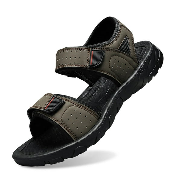 Men Waterproof Beach Sandals Comfortable Slip On Outdoor Sports Shoes Lightweight Quick Dry for Dad