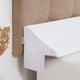 thumbnail image 1 of Almohada con forma de cuña Vekkia, cama king size para cabecero Gap, color blanco, 1 of 7