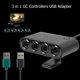 thumbnail image 2 of Adaptador USB de controladores GC de 4 puertos apto para consola Nintendo Switch Wiiu/PC, 2 of 9