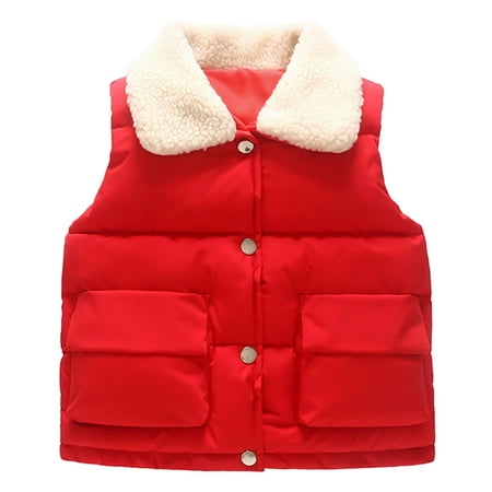 

Kids Jackets for Girls Boys Toddler Kids Baby Grils Boys Solid Outdoor Waistcoat Vset Windproof Coat