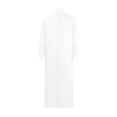 thumbnail image 1 of Penkiiy Priest Robe Dress for Men Clearance Men Solid Halloween Stand Collar Long-sleeved Button Robe Cosplay Coat White Priest Robe Dress, 1 of 3