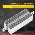 thumbnail image 4 of Yazoeia 74 * 22mm Automatic Thermostat Conductive PTC Ripple Heating Plate (12V/50W) FEI CJC912-153821, 4 of 6