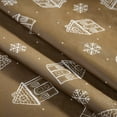 thumbnail image 3 of Holiday Time Gingerbread PEVA tablecloth 52x70, 3 of 4