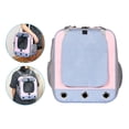 thumbnail image 3 of portátil para transporte de gatos y mascotas, bolsa cómoda y transpirable aerolínea, bolso de mano, jau , Rosado Sunnimix Transportín para gatos, 3 of 8
