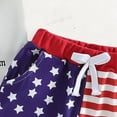 thumbnail image 4 of KPOPLK Toddler Kids Baby Boy Clothes Summer 1T 2T 3T 4T 5T Boys Outfit Short Sleeve Shirt Top Camouflage Shorts Set(2-3 Years,White), 4 of 7