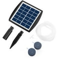 thumbnail image 4 of Solar Powered Pond Aerator, Floating Solar Oxygen Pump for Fish Tank & Garden Pond, 6V 2W IP65 Waterproof Low Noise, Solar Panel with 2200mAh Battery, 0.8L/MIN Oxygen Pump for Outdoor Aquarium, 4 of 6