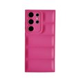 thumbnail image 2 of for Samsung Galaxy S22 Ultra Down Jacket Case, Fashion Shockproof Liquid Silicone Puffer Cover, Corners Portection Soft Flexible TPU Phone Case for Samsung Galaxy S22 Ultra 6.8 inch, Rose, 2 of 11