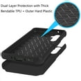thumbnail image 5 of For Samsung Galaxy A36 Slim Tough Shockproof Hybrid with Dual Layer Hard PC + TPU Protection, Armor for Strong Drop & Impact Resistance Cover, XPM Phone Case [Black], 5 of 12