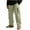 Beige, variant on Afuyipoi Mens Fleece Lined Cargo Pants, Outdoor Waterproof Hiking Long Pants for Hiking Fishing Casual Workwear Black L