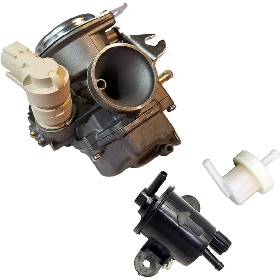 NEW CARBURETOR FUEL PUMP FUEL FILTER CARB FOR 2003-2018 HONDA RUCKUS 50 NPS50 REPLACES PART # 16100-GGA-672