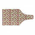 thumbnail image 1 of Strawberry Cutting Board, Tropical Summer Fruit Pattern Strawberry with Traditional Paisley Motifs, Decorative Tempered Glass Cutting and Serving Board, Wine Bottle Shape, Multicolor, by Ambesonne, 1 of 1