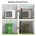 thumbnail image 4 of Metal Privacy Screen, 3-Panel No Dig Rust-Resistant Animal Barrier, Decorative Outdoor Fence for Patio, Flower Beds, Vegetable Gardens, 4 of 5