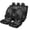 Black Swan Rose, variant on Odenmar Gothic Black Swan Rose Car Seat Covers Full Set, Mesh Fabric Universal Automotive Seat Protector with Front Seat Covers, Rear Bench Cover and Headrest Covers for Cars SUVs Trucks Vans