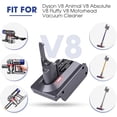 thumbnail image 5 of V6V7V8  Battery Adapter for Dyson V6 V7 V8,for Craftsman 20V V20 Lithium Battery Work for Dyson SV04 SV03 VTC4 DC59 DC58 DC62 SV09 for V6 Animal Motorhead V6 Slim Cordless Vacuum Battery Replacement, 5 of 10