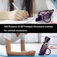 thumbnail image 4 of for Samsung Galaxy S23 Plus Case with Magnetic Ring Holder [Compatible with Magsafe] Soft TPU Shockproof Electroplated Kickstand Protective Phone Case for Galaxy S23+ Purple, 4 of 12