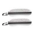 thumbnail image 1 of Weiweiguan 2 Pcs Simple Glasses Leather Protection Boxes Frame Storage Cases for Protection, 1 of 7