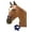 Blue, variant on Showman Braided Nylon Rope Noseband Tie Down w/ Strap (Red)