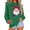 2-Green, variant on Sweatshirts for Women Christmas Printed Round Neck Hoodless Casual Loose Sweatshirt,Womens Tops Plus Size Green XXL