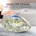 thumbnail image 4 of Yayeee Pillowcase Standard Size Set of 2 Satin Wrinkle Resistant Envelope Pillow Case, Watercolor Animals Pattern, 4 of 8