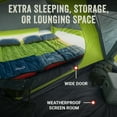 thumbnail image 3 of Coleman Skydome™ 8-Person Camping Tent with Screen Room, Rock Grey, 3 of 8