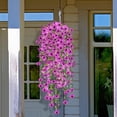 thumbnail image 4 of ToyKingdee Vibrant Trailing Artificial Flower Bush, Lifelike Cascading Foliage for Indoor and Outdoor Decor, 4 of 7