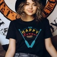 thumbnail image 3 of Happy Summer Rowing T-Shirt – Vintage Boat and Oars Graphic Tee, White, Size S, 3 of 6