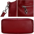 thumbnail image 4 of Bellella Handbag for Women Genuine Leather Top Handle Satchel Classic Tote Shoulder Bag Work Travel Crossbody Bags Red, 4 of 5