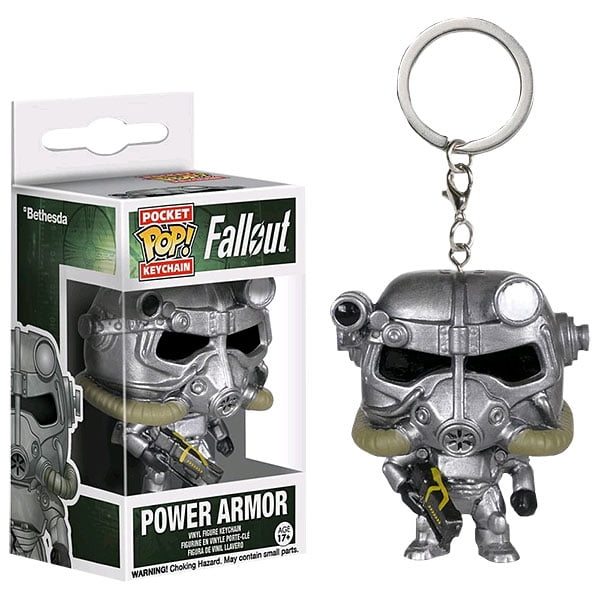 Funko POP Keychain: Fallout - Power Armor Figure - Walmart.com - Walmart.com