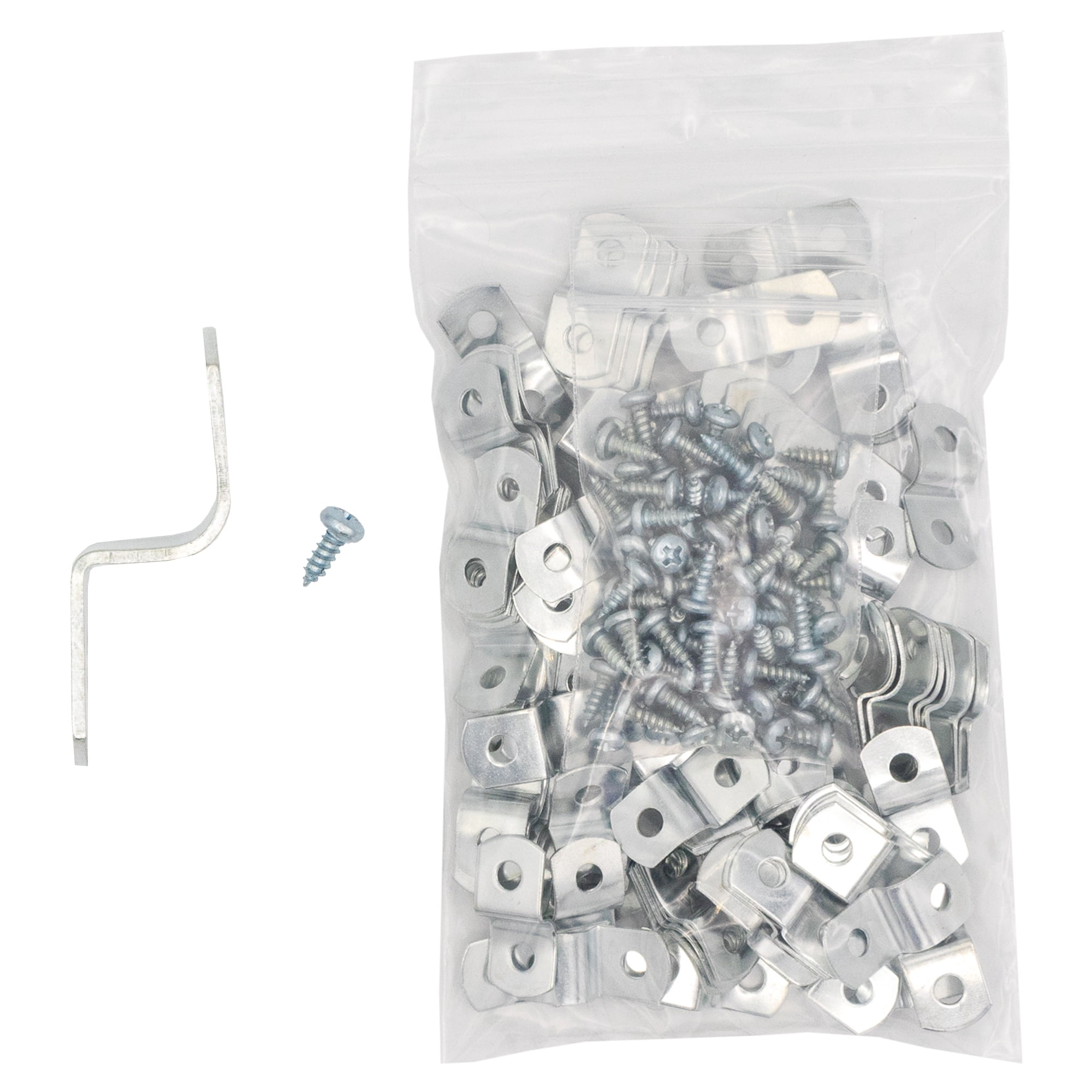 3/8" offset mounting canvas Z clips for picture framing -- #6 x 3/8" pan-head...