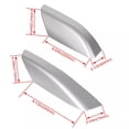thumbnail image 3 of Newest Sale Black 4pcs Roof Rack Bar Rail End Cover Shell Cap For Toyota For 4Runner N210 2003-2009 Car Accessories, 3 of 8