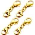thumbnail image 5 of Hebilla de collar con hebilla de langosta de doble cabeza, hebilla de pulsera, hebilla de collar, hebilla de conexión de hebilla de langosta de aleación de zinc, hebilla de acero inoxidable, 5 of 5