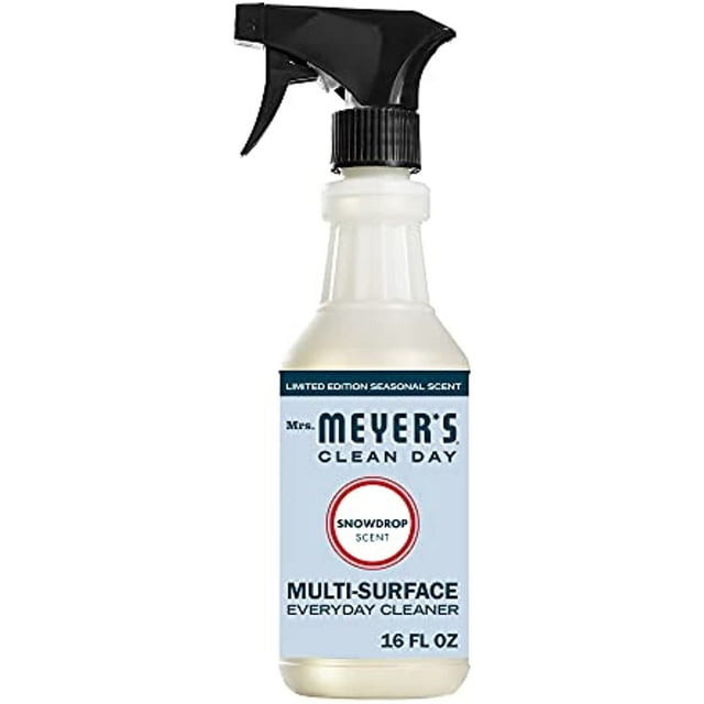 Mrs. Meyers MultiSurface Cleaner Spray, Everyday Cleaning Solution For