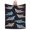 50x40, variant on Celestial Manta Rays Blanket Cosmic Ocean Galaxy Throw, Nautical Sea Life Fleece Blanket for Summer Beach 50x40