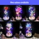 thumbnail image 5 of Regalos de flores de rosas para mujer Rosa iluminada en cúpula de acrílico Regalos para mamá Flor eterna colorida Rosa para siempre Regalos para su aniversario/Navidad/Día de San Valentín, 5 of 8