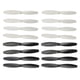 thumbnail image 1 of Hélices de loro 16 Piezas Hélices Prop Accesorios para 3 Mambo Swing Plástico, Color Negro, 1 of 9