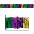 thumbnail image 2 of Beistle 2-Ply Fr Diamond Metallic Fringe Drape (Gold, Green, Purple) Party Accessory (1 Count) (1 Package), 2 of 3