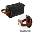 thumbnail image 3 of Unique Bargains Floral Makeup Bag Zipper Flower Cosmetic Pouch Black, 3 of 7