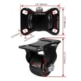 thumbnail image 2 of Ruedas Caster Wheels FactorDuty de poliuretano de 1.5 pulgadas y 800 libras, paquete de 4, 2 of 5