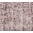 thumbnail image 4 of Chezmoi Collection Piers Dusty Pink Velvet Quilt Queen Set, 3-Piece Lush Plush Distressed Velvet Bedding All Season Lightweight Bedspread, Brushed Microfiber Reverse with Double Square Stitch, 4 of 9